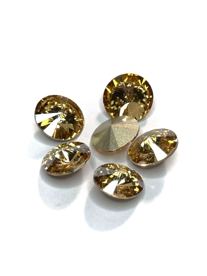 Picture of Aurora Crystals 1122 12mm Crystal Golden Shadow x1 