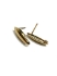 Picture of Earstud Oval w/Loop Gold Plated x2