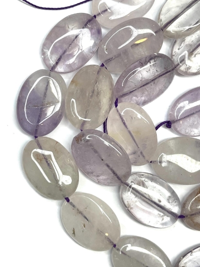 Picture of Amethyst 25x18mm light amethyst x2