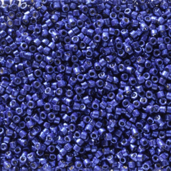Picture of Miyuki Delica 11/0 DB2511 Duracoat Galvanized Navy x5g