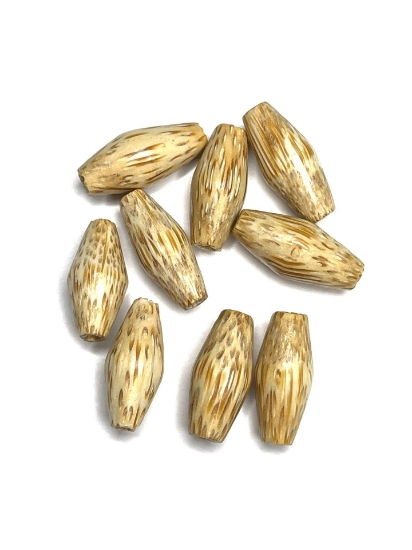 Picture of Bead Palmwood 25x12mm x10