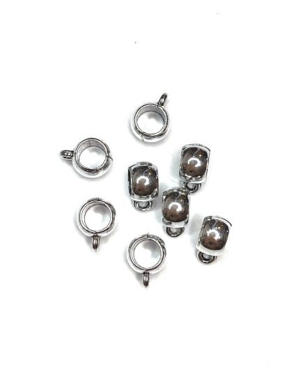 Picture of Pendant Slide Ø5.5mm Silver Tone x5 