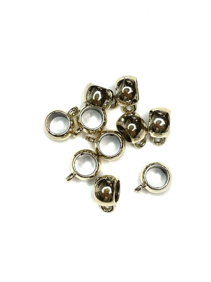 Picture of Pendant Slide 11x6mm Ø6mm Light Rose Gold x5
