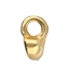 Picture of Cymbal - Remata SuperDuo Bead Ending 24k Gold Plate x1