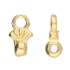 Picture of Cymbal - Pilos 8/0 Bead Ending 24k Gold Plate x1