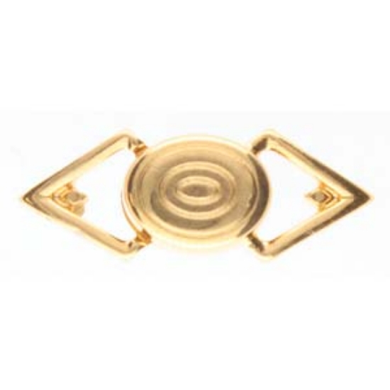 Picture of Cymbal - Gyalos GemDuo Magnetic Clasp 24k Gold Plate x1