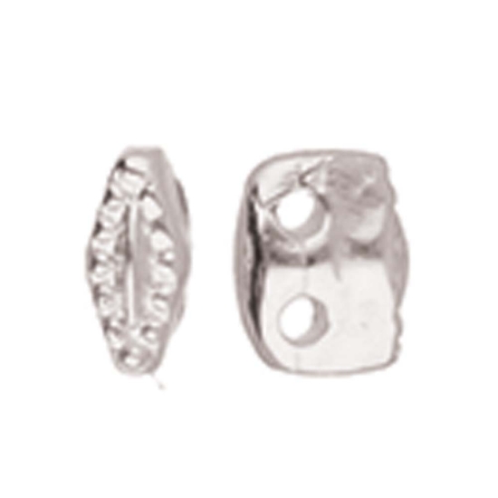 Picture of Varidi SuperDuo Bead Sub Antique Silver Plate x1 