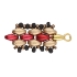 Picture of Cymbal - Vourkoti SuperDuo Bead Ending 24Kt Gold Plate x1 