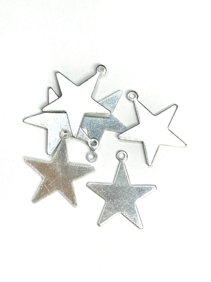 Picture of Stamping blank Star 25mm Aluminium x5 