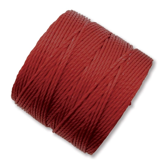 Picture of S-lon Macrame TEX210 0.5mm Dark Red x70m