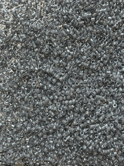 Picture of Miyuki Delica 11/0 DB2392 Fancy Lined Pearl Grey x10g