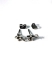 Picture of Ear Stud Star with loop Antique Silver x2