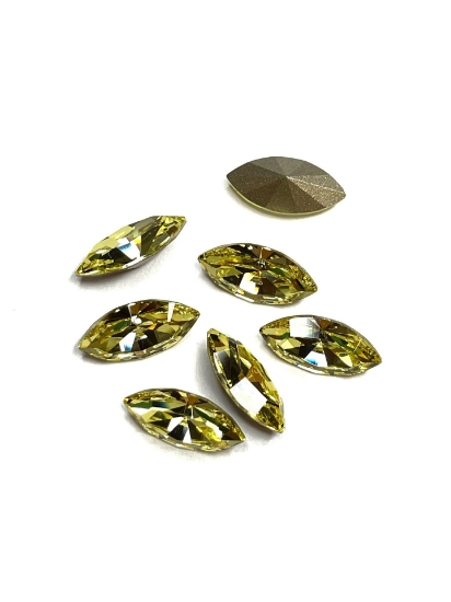 Picture of Swarovski 4228 Navette 15x7mm Jonquil x1