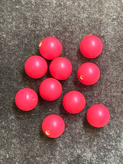 Picture of Swarovski 5810 Pearls 12mm Neon Pink Pearl x2