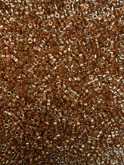 Picture of Miyuki Delica 11/0 DB102 Peach Topaz Gold Luster x10g