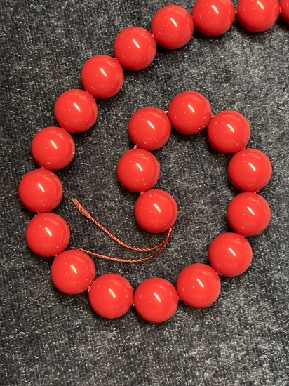 Picture of Swarovski 5811 Pearls 14mm Red Coral Pearl x1