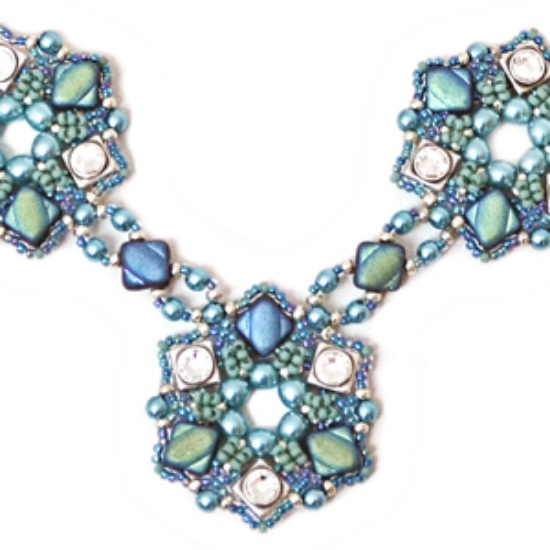 Picture of Necklace "Calleigh" - Instant Download of Printed Copy