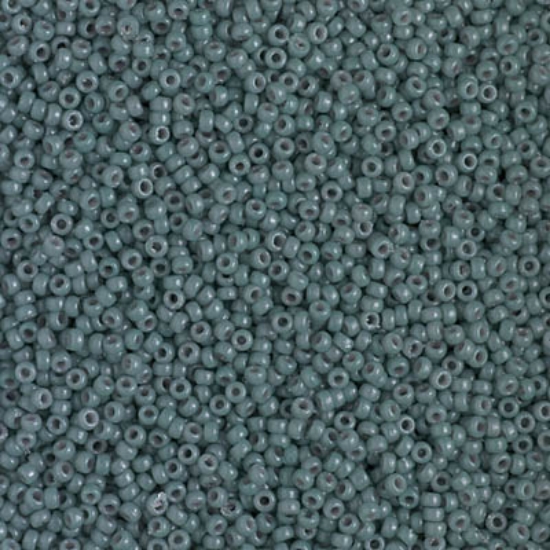 Picture of Miyuki Rocaille 15/0 4481 Duracoat Blue Gray x10g
