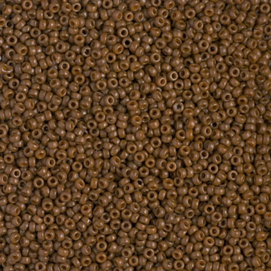 Picture of Miyuki Rocaille 15/0 4492 Duracoat Opaque Cognac x10g