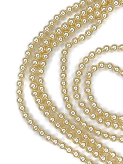 Picture of Preciosa Nacre Round Maxima 6mm Cream x50