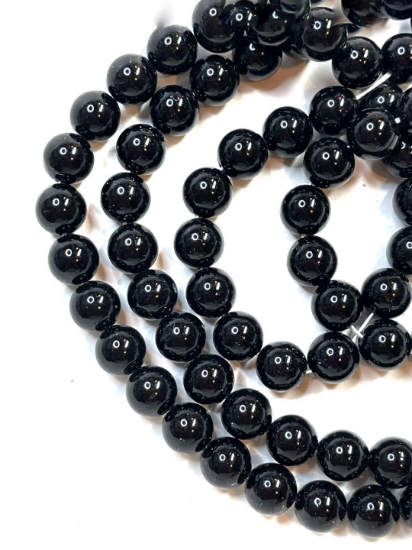 Picture of Preciosa Nacre Round Maxima 4mm Magic Black x100
