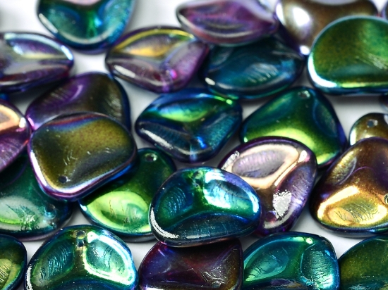 Picture of Rose Petals 14mm Magic Blue x25
