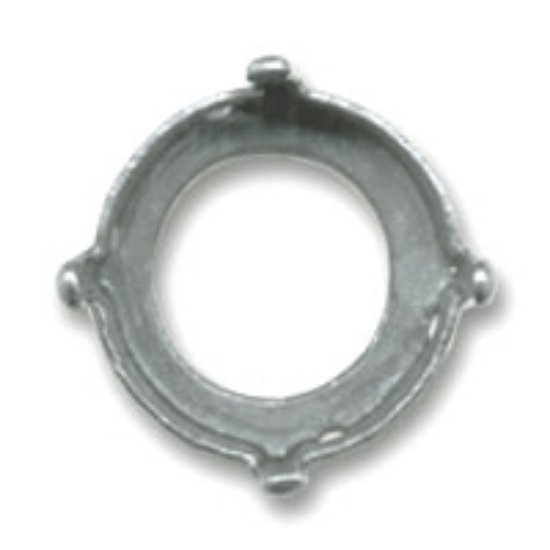 Picture of Cabochon setting 1122 Rivoli round 8mm SS39 Antique Silver x1
