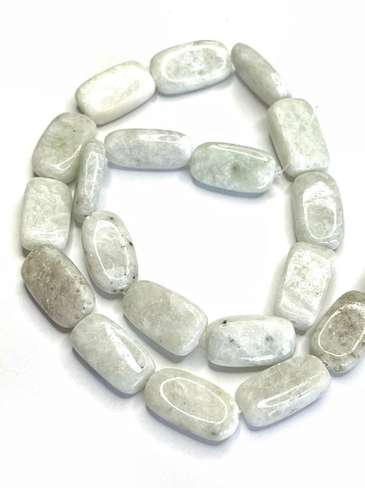Picture of Amazonite Bead Rounded Flat Rectangle 20x11mm x19