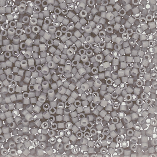 Picture of Miyuki Delica 11/0 DB2366 Duracoat Opaque Soft Grey x10g 