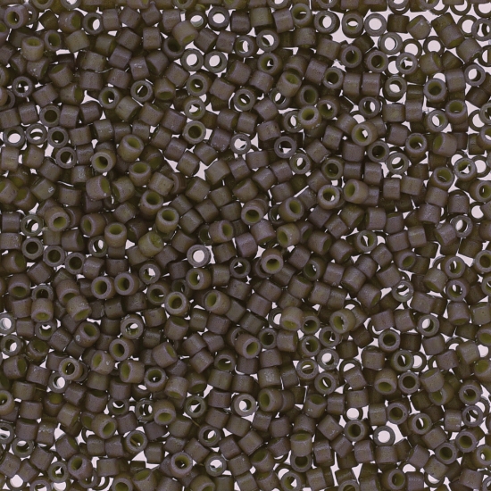 Picture of Miyuki Delica 11/0 DB2365 Duracoat Opaque Ash Grey x10g 