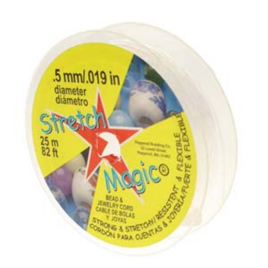 Picture of Stretch Magic Cord 0,5mm Clear x25m