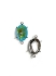 Picture of Setting for 4120 w/ 2 loops 14x10mm Silver Tone  x1