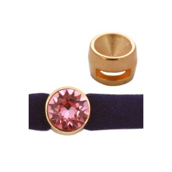 Picture of Slider Rivoli 6mm - SS29 Gold Tone x1