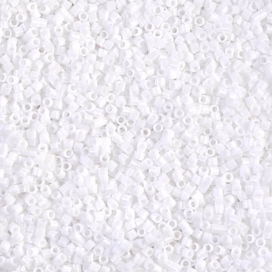 Picture of Miyuki Delica 15/0 DBS200 Opaque White x5g