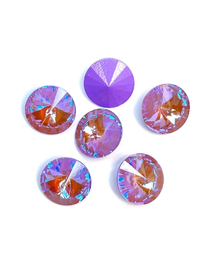 Picture of Aurora Crystals 1122 8mm Crystal Violet Delite x1