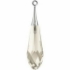 Picture of Swarovski 6532 Pure Drop Pendant 21mm Silver Shade GMET x1