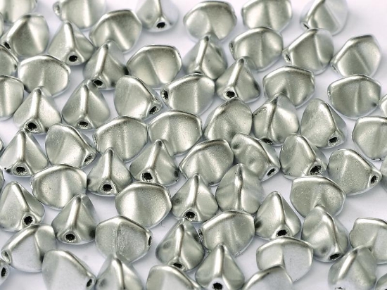 Picture of Pinch Bead 5mm Aluminium Silver x50