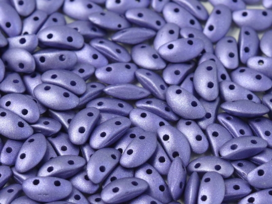 Picture of Mobyduo® 3x8mm Alabaster Metallic Violet x25