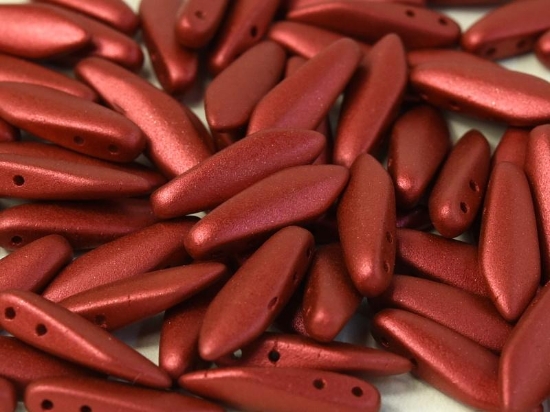Picture of Dagger 2-hole 5x16mm Lava Red x25