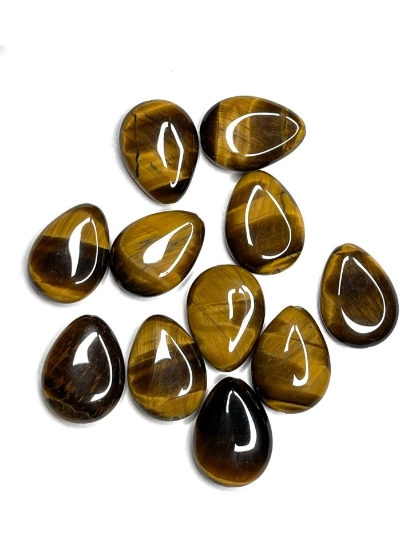 Picture of Tigereye bead 18x13mm drop x1