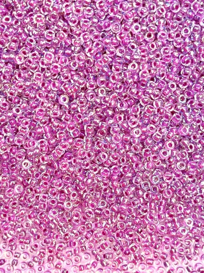 Picture of Miyuki Seed Beads 15/0 264 Lined Magenta AB x10g