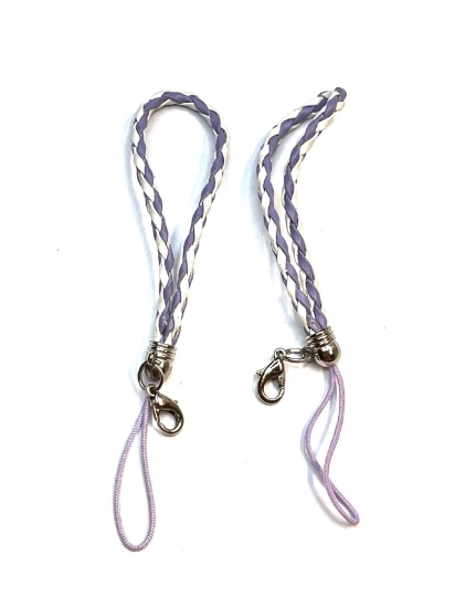 Picture of Mobile Phone Accessory with Lobster Clasp Purple  x1
