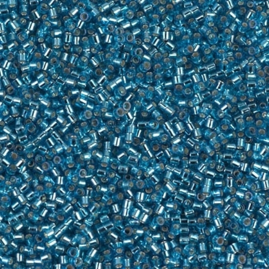 Picture of Miyuki Delica 11/0 DB149 Silver Lined Aquamarine x10g