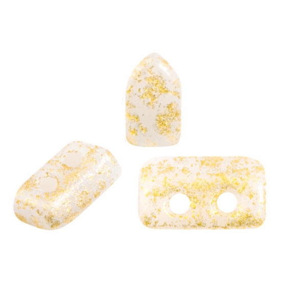 Picture of Piros® par Puca® 5x3mm Opaque White Splash x10g 