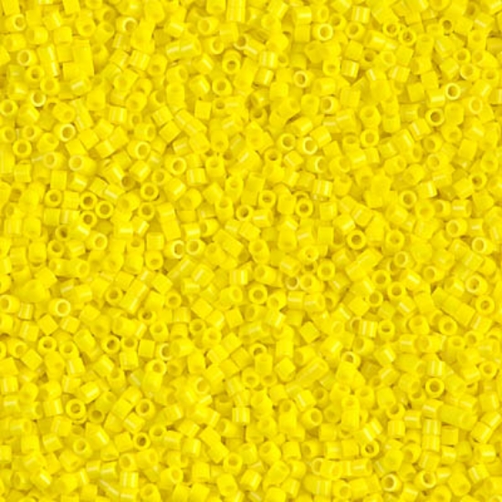 Picture of Miyuki Delica 15/0 DBS721 Opaque Yellow x5g