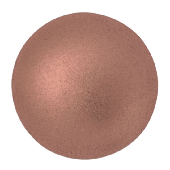 Picture of Cabochons par Puca® 25mm Copper Gold Mat x1 
