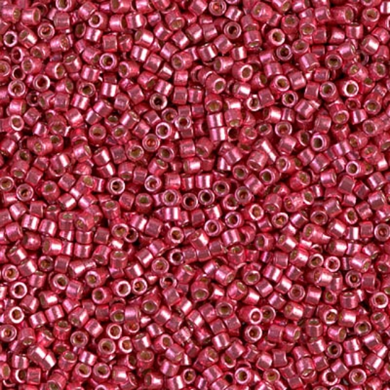 Picture of Miyuki Delica 8/0 DBL1841 Duracoat Galvanized Light Cranberry x10g