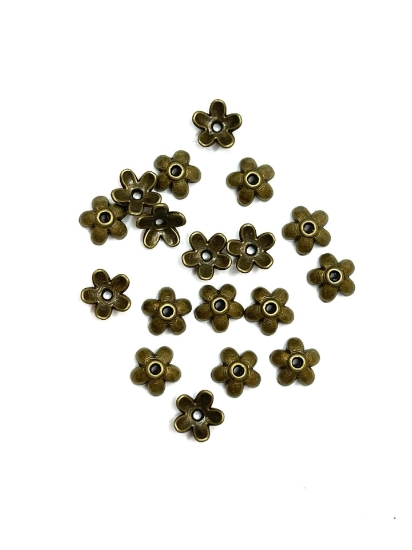 Picture of Bead Cap  5mm Bronze Tone x20