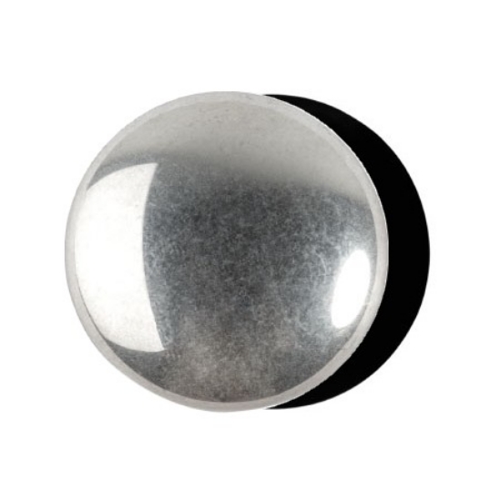 Picture of Cabochons par Puca® 18mm Jet Silver x1