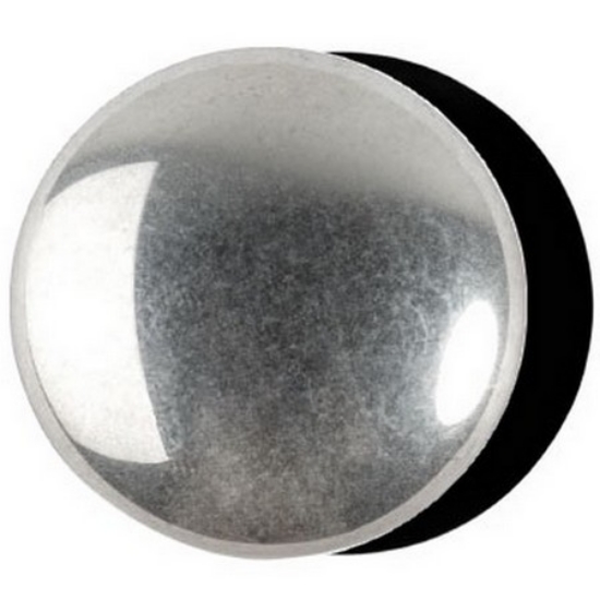 Picture of Cabochons par Puca® 25mm Jet Silver x1